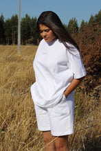 Load image into Gallery viewer, Jogger Shorts - White