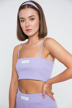 Load image into Gallery viewer, Rib Crop Top - Lilac