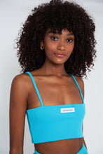 Load image into Gallery viewer, Rib Crop Top - Blue