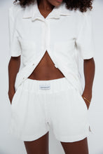 Load image into Gallery viewer, Towel Terry Shorts - White