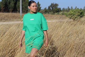 Oversized T-shirt - Green