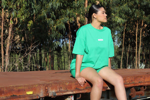 Oversized T-shirt - Green