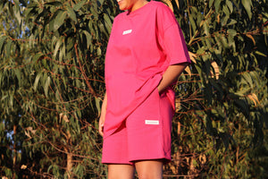 Jogger Shorts - Pink