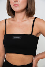 Load image into Gallery viewer, Rib Crop Top - Black
