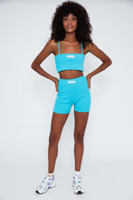 Load image into Gallery viewer, Rib Crop Top - Blue
