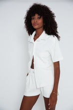 Load image into Gallery viewer, Towel Terry Shirt - White
