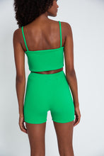 Load image into Gallery viewer, Rib Crop Top - Green
